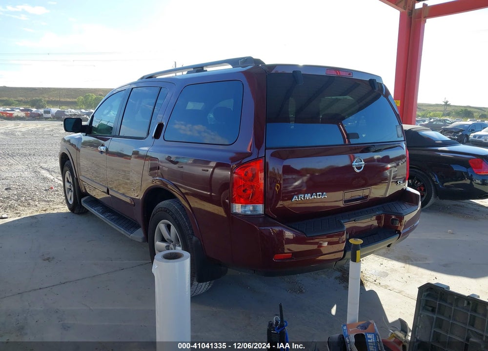 2010 NISSAN ARMADA SE VIN: 5N1BA0ND1AN616582