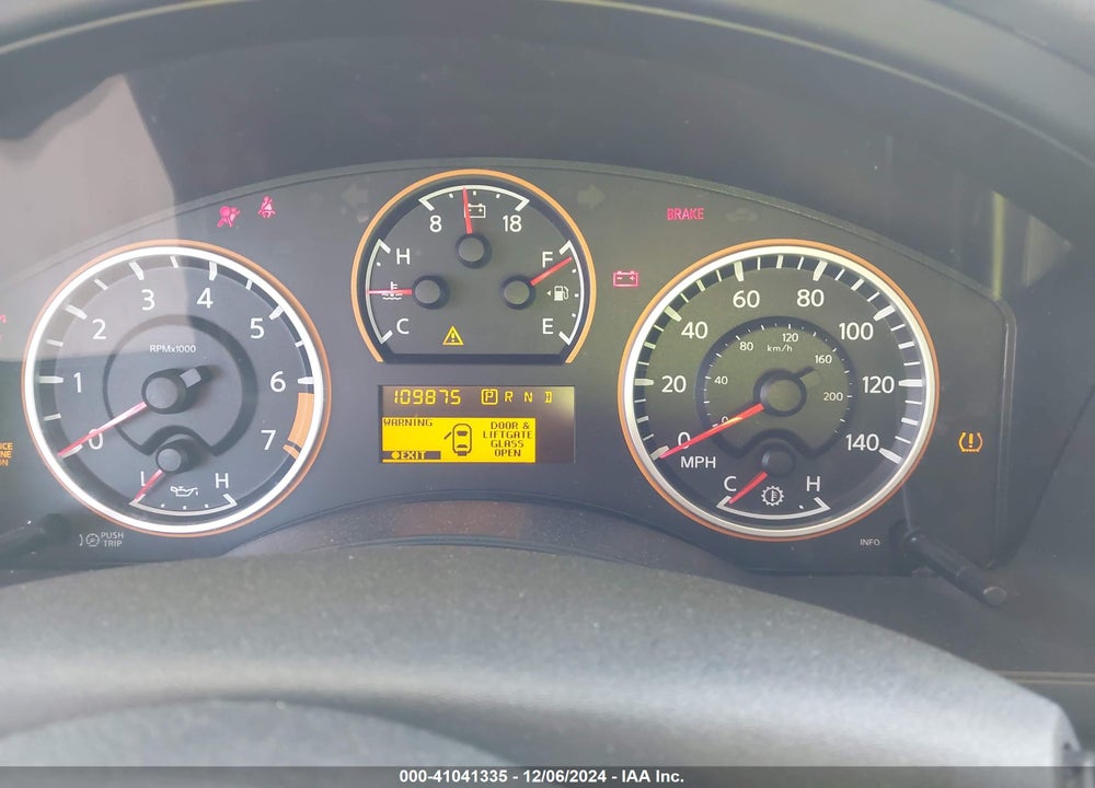 2010 NISSAN ARMADA SE VIN: 5N1BA0ND1AN616582