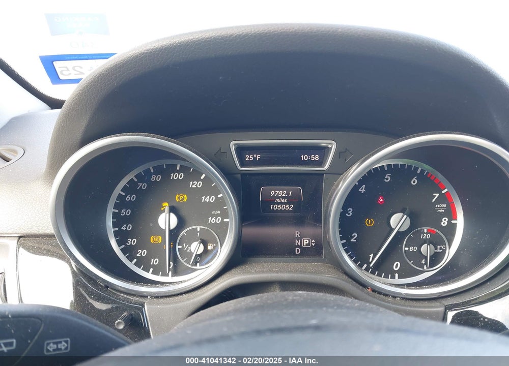 2015 MERCEDES-BENZ ML 350 VIN: 4JGDA5JB7FA552282