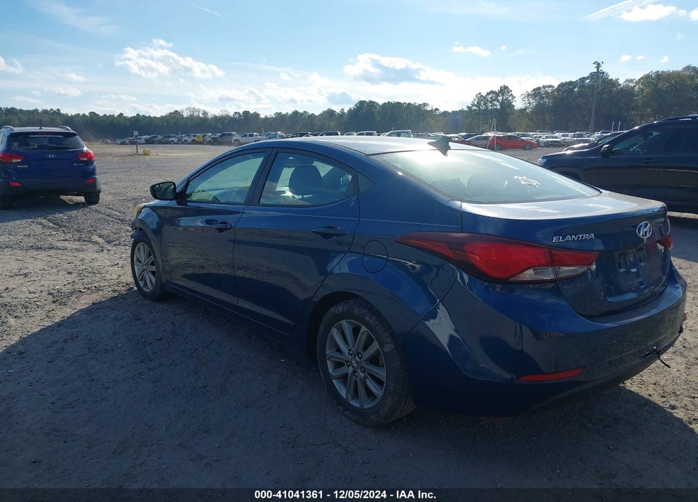 2014 HYUNDAI ELANTRA SE VIN: KMHDH4AEXEU151919