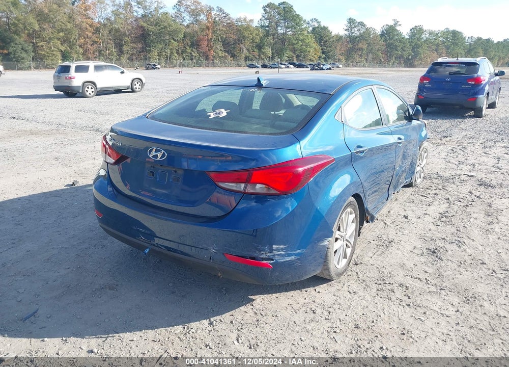 2014 HYUNDAI ELANTRA SE VIN: KMHDH4AEXEU151919