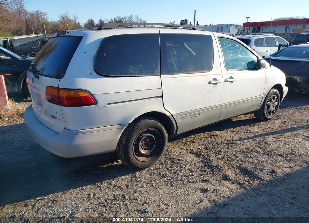 1999 TOYOTA SIENNA LE VIN: 4T3ZF13C6XU156616