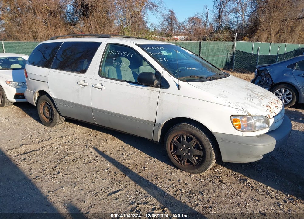 1999 TOYOTA SIENNA LE VIN: 4T3ZF13C6XU156616