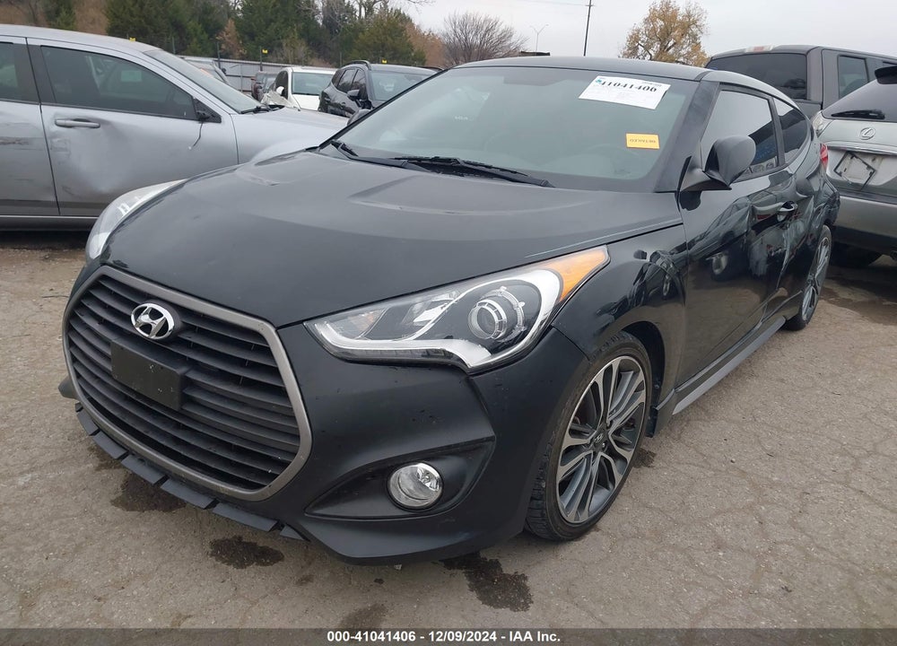 2016 HYUNDAI VELOSTER TURBO VIN: KMHTC6AE1GU290104
