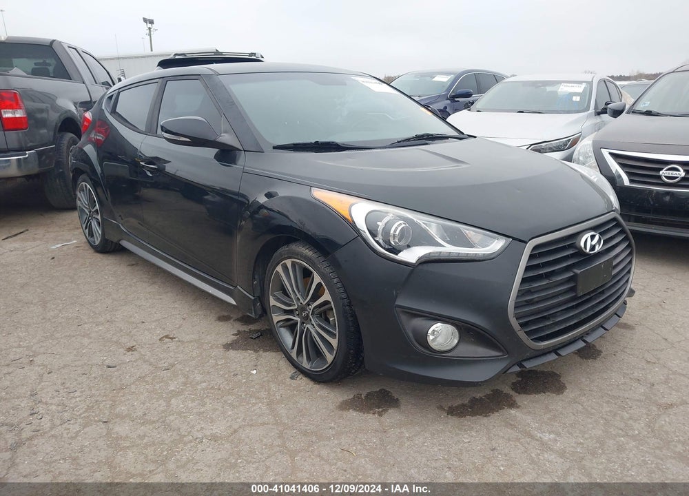 2016 HYUNDAI VELOSTER TURBO VIN: KMHTC6AE1GU290104