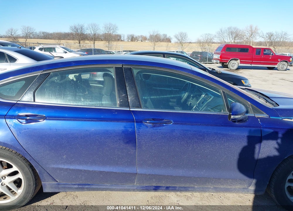 2016 FORD FUSION SE VIN: 1FA6P0H76G5117060