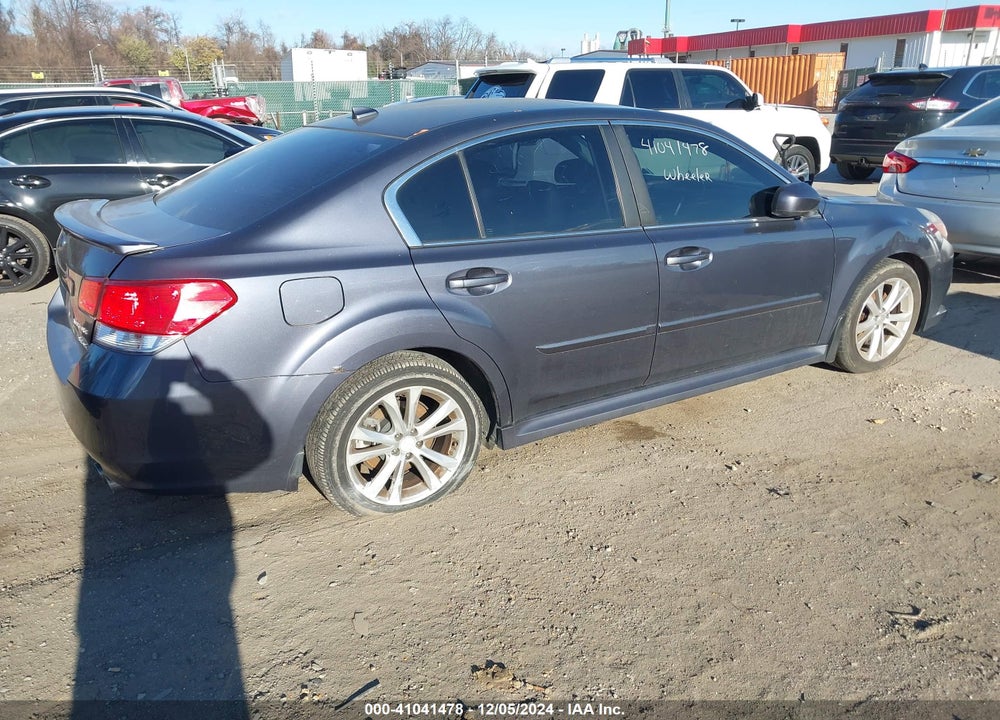 2014 SUBARU LEGACY 3.6R LIMITED VIN: 4S3BMDN63E2014276