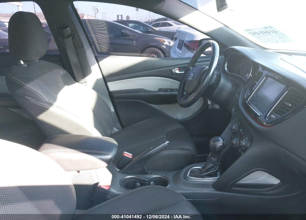 2015 DODGE DART SXT VIN: 1C3CDFBB0FD380739