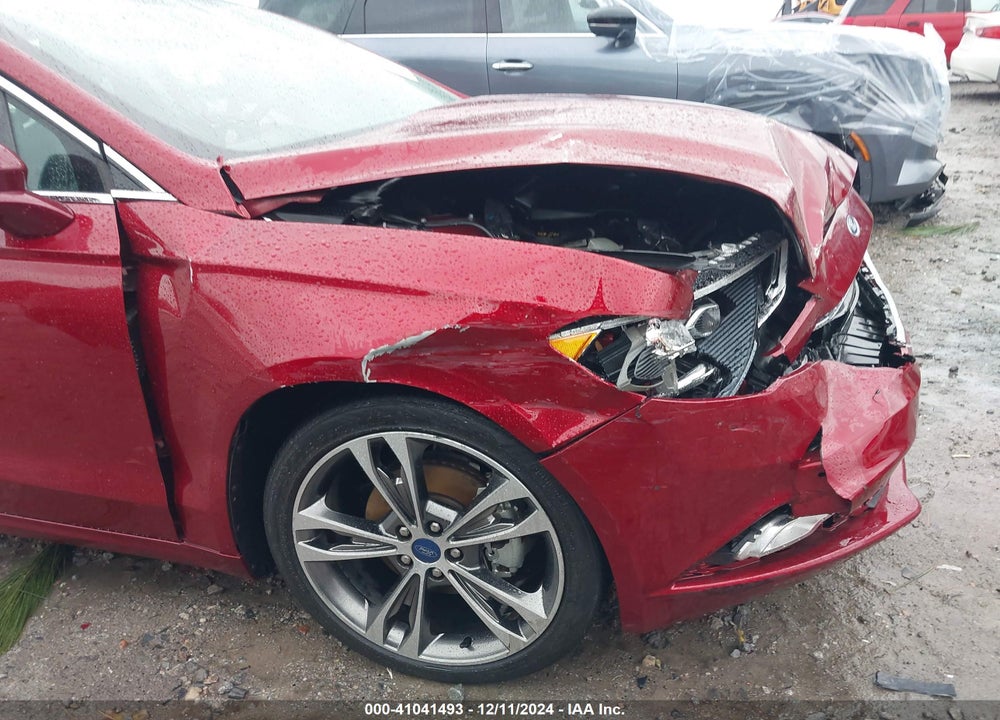 2017 FORD FUSION TITANIUM VIN: 3FA6P0K92HR414576