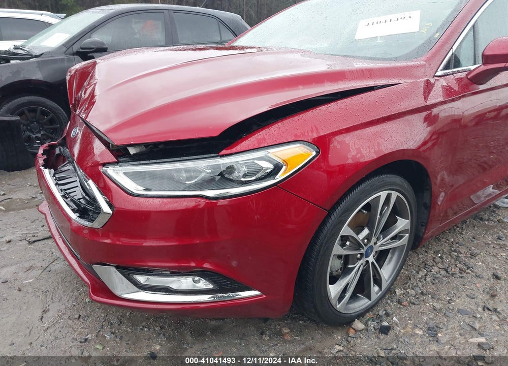 2017 FORD FUSION TITANIUM VIN: 3FA6P0K92HR414576