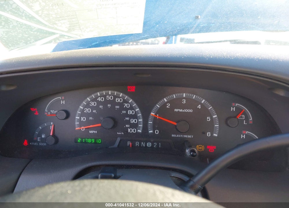 2001 FORD F-150 XL/XLT VIN: 1FTRF17W61NA59421