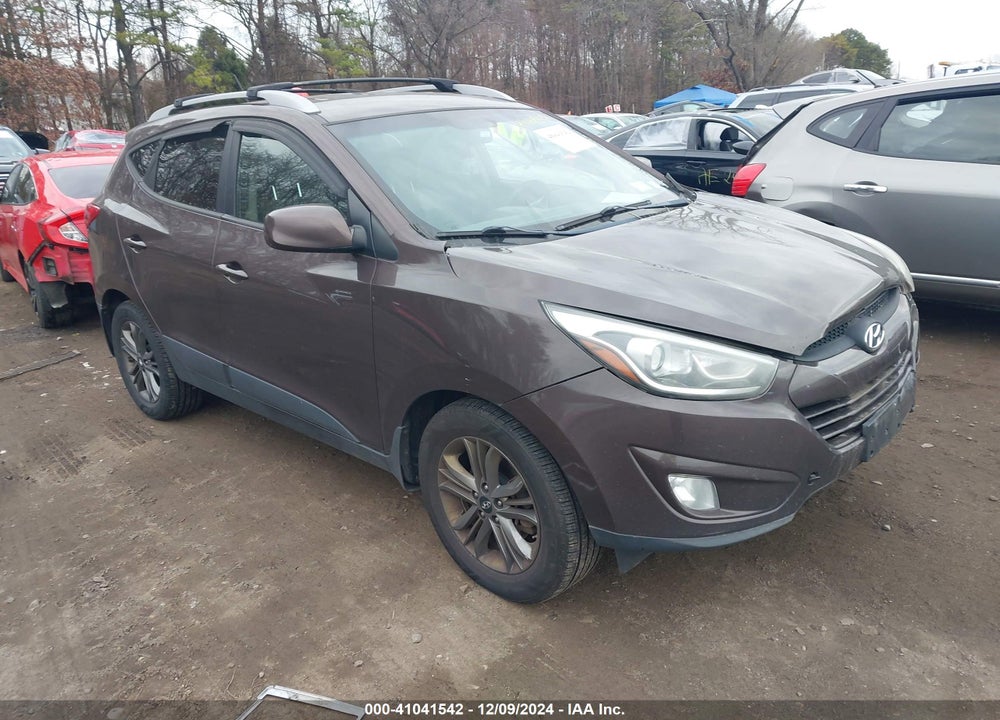 2014 HYUNDAI TUCSON SE VIN: KM8JU3AGXEU889598