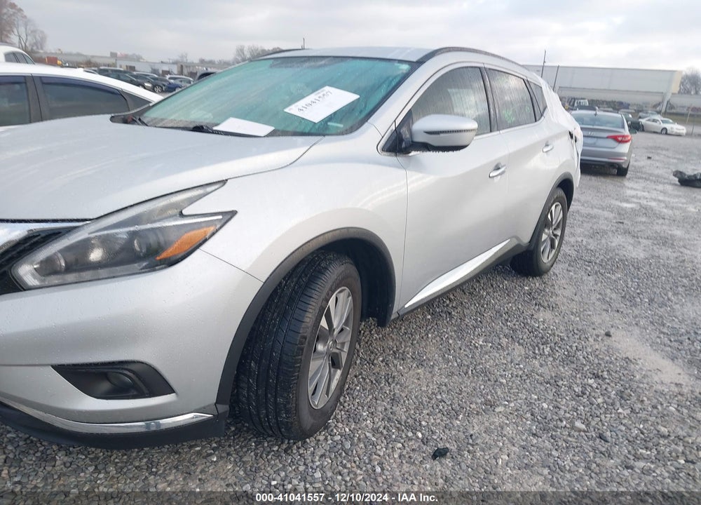 2018 NISSAN MURANO SV VIN: 5N1AZ2MH8JN154381