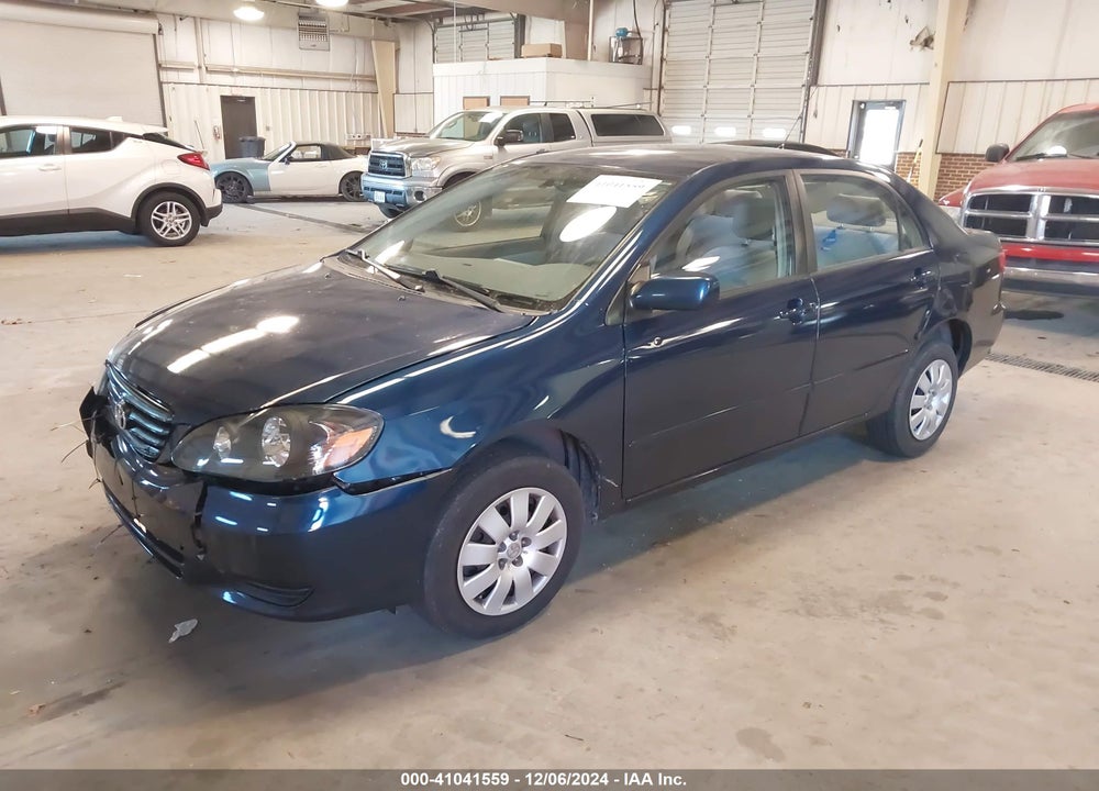 2004 TOYOTA COROLLA LE VIN: 2T1BR38E74C229271