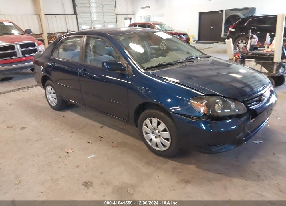 2004 TOYOTA COROLLA LE VIN: 2T1BR38E74C229271