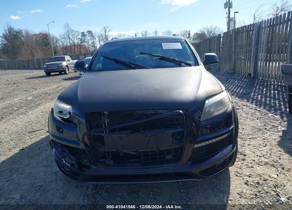 2013 AUDI Q7 3.0T S LINE PRESTIGE VIN: WA1DGAFE0DD001387