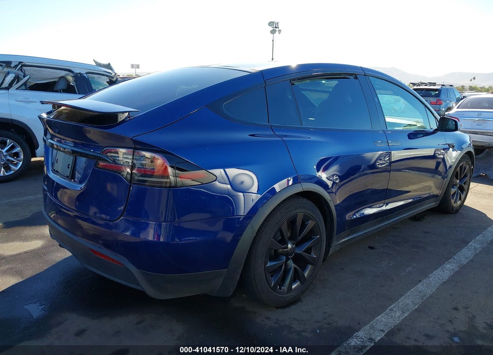2023 TESLA MODEL X DUAL MOTOR ALL-WHEEL DRIVE/STANDARD RANGE VIN: 7SAXCAE58PF395981