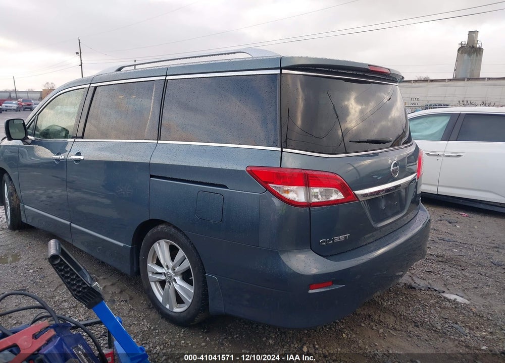 2013 NISSAN QUEST LE VIN: JN8AE2KP6D9062004