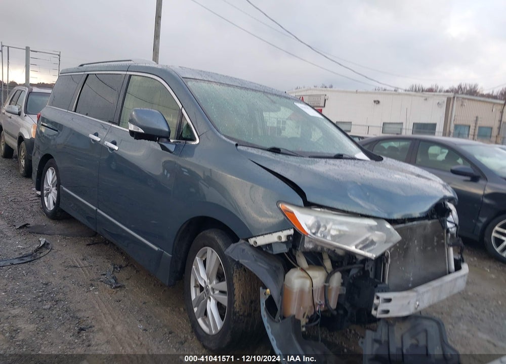 2013 NISSAN QUEST LE VIN: JN8AE2KP6D9062004