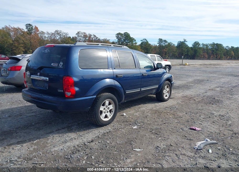 2006 DODGE DURANGO LIMITED VIN: 1D4HD58276F112720