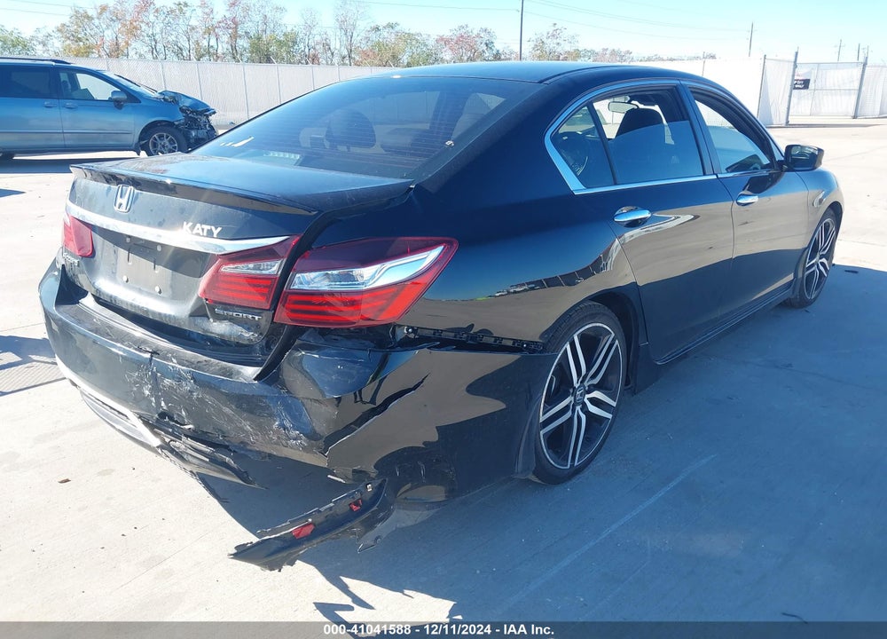 2016 HONDA ACCORD SPORT VIN: 1HGCR2F66GA036095