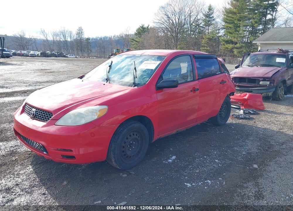 2003 TOYOTA MATRIX STANDARD VIN: 2T1KR32E53C067213