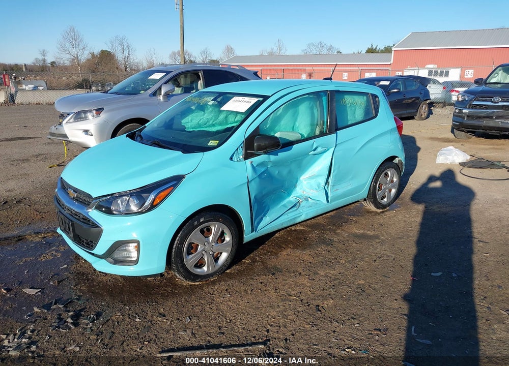 2021 CHEVROLET SPARK FWD LS AUTOMATIC VIN: KL8CB6SA3MC713729
