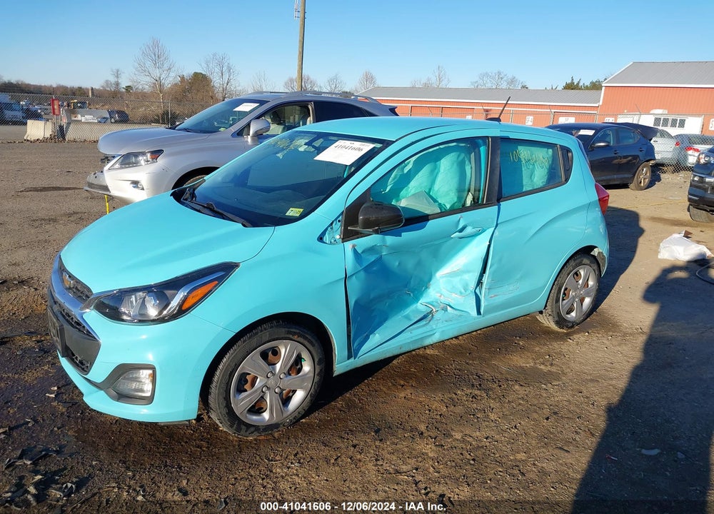 2021 CHEVROLET SPARK FWD LS AUTOMATIC VIN: KL8CB6SA3MC713729