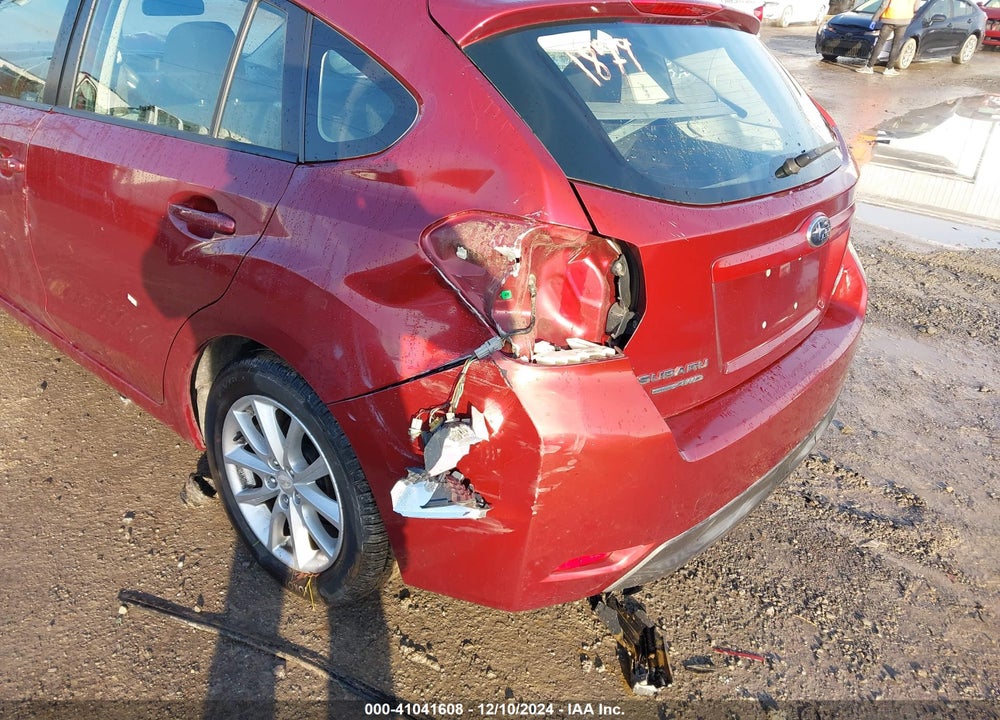 2012 SUBARU IMPREZA VIN: JF1GPAC67CH221879