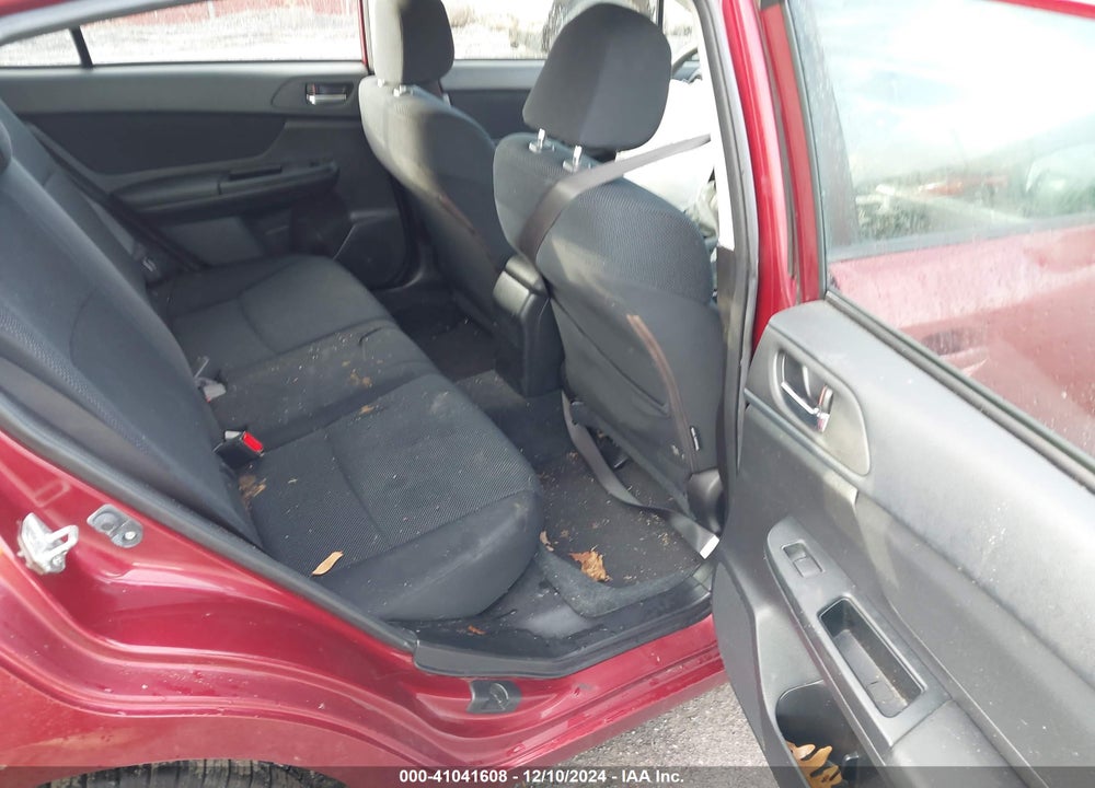 2012 SUBARU IMPREZA VIN: JF1GPAC67CH221879