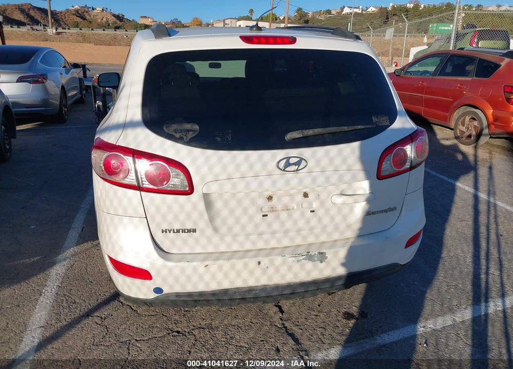 2011 HYUNDAI SANTA FE GLS VIN: 5XYZG3AB8BG027870