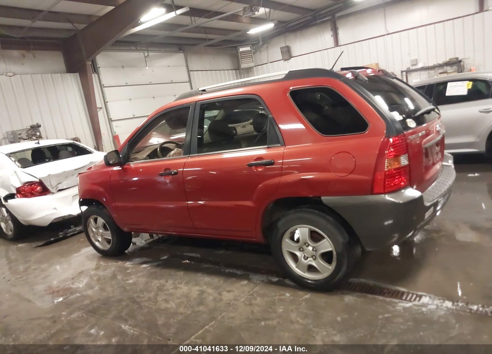 2008 KIA SPORTAGE LX VIN: KNDJF724687498848