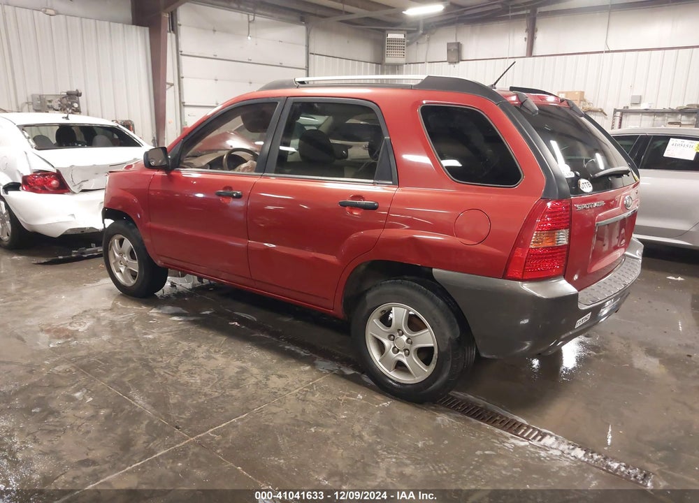 2008 KIA SPORTAGE LX VIN: KNDJF724687498848