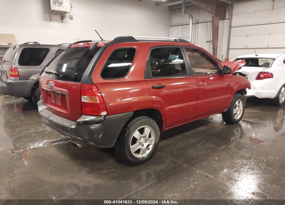 2008 KIA SPORTAGE LX VIN: KNDJF724687498848