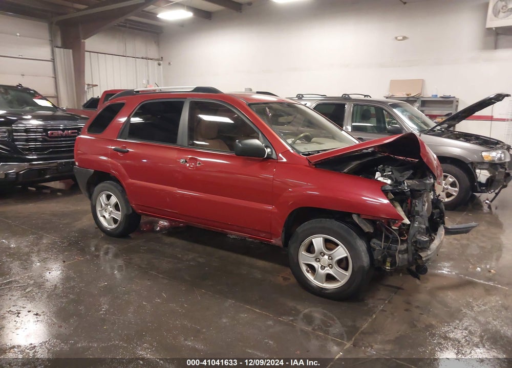 2008 KIA SPORTAGE LX VIN: KNDJF724687498848