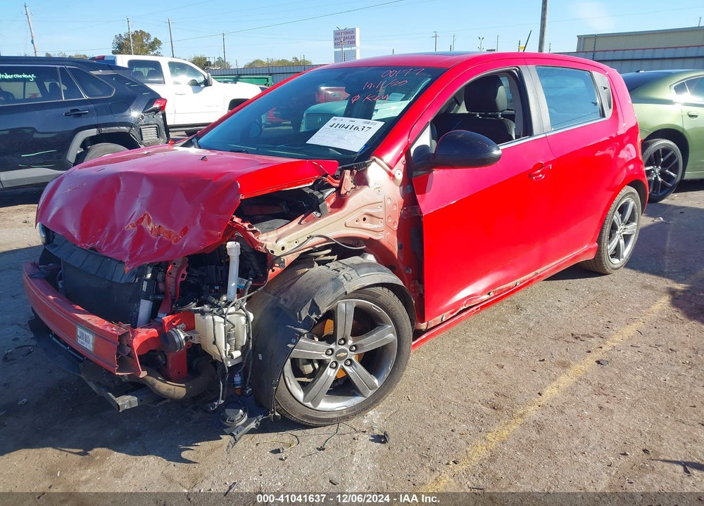 2015 CHEVROLET SONIC RS AUTO VIN: 1G1JG6SB7F4174644