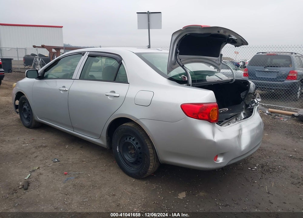 2009 TOYOTA COROLLA LE VIN: JTDBL40E499051884
