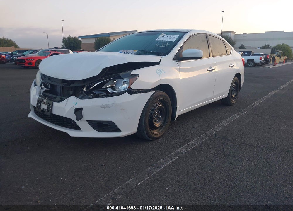 2016 NISSAN SENTRA S VIN: 3N1AB7AP2GY271941