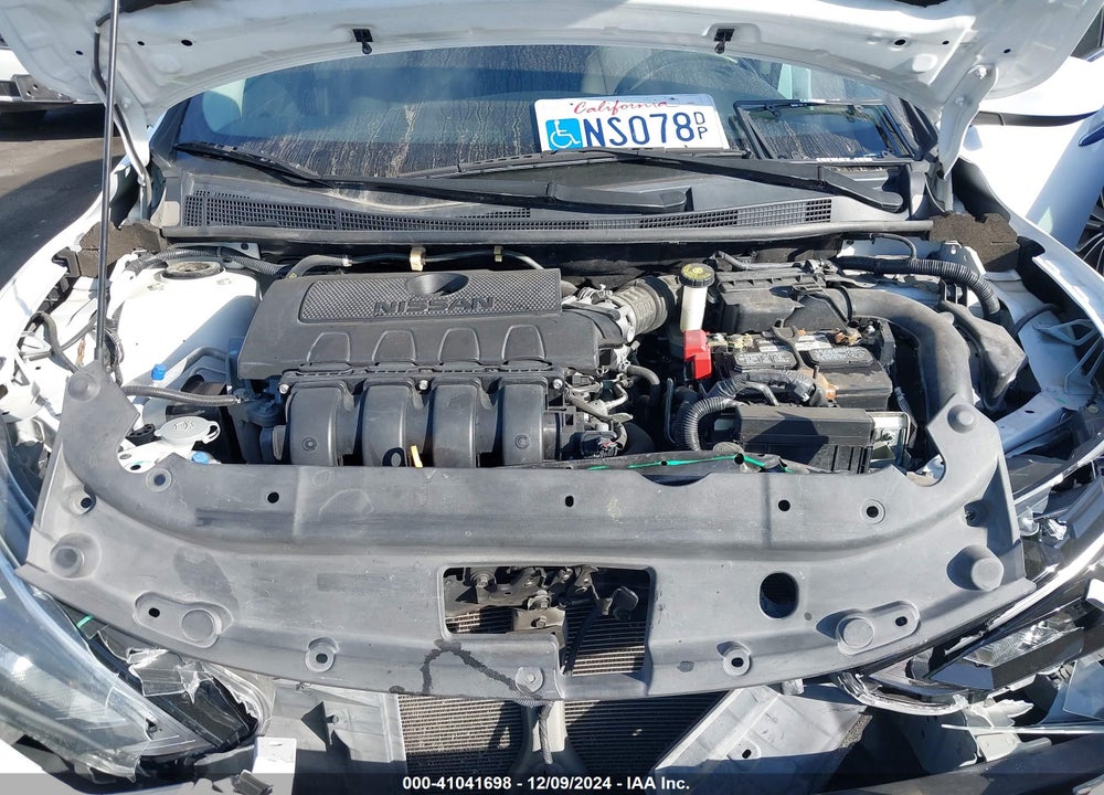 2016 NISSAN SENTRA S VIN: 3N1AB7AP2GY271941