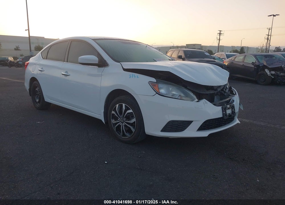 2016 NISSAN SENTRA S VIN: 3N1AB7AP2GY271941