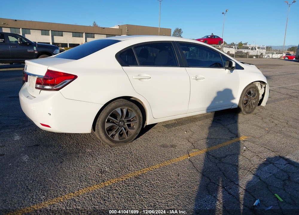 2014 HONDA CIVIC EX VIN: 19XFB2F80EE222470