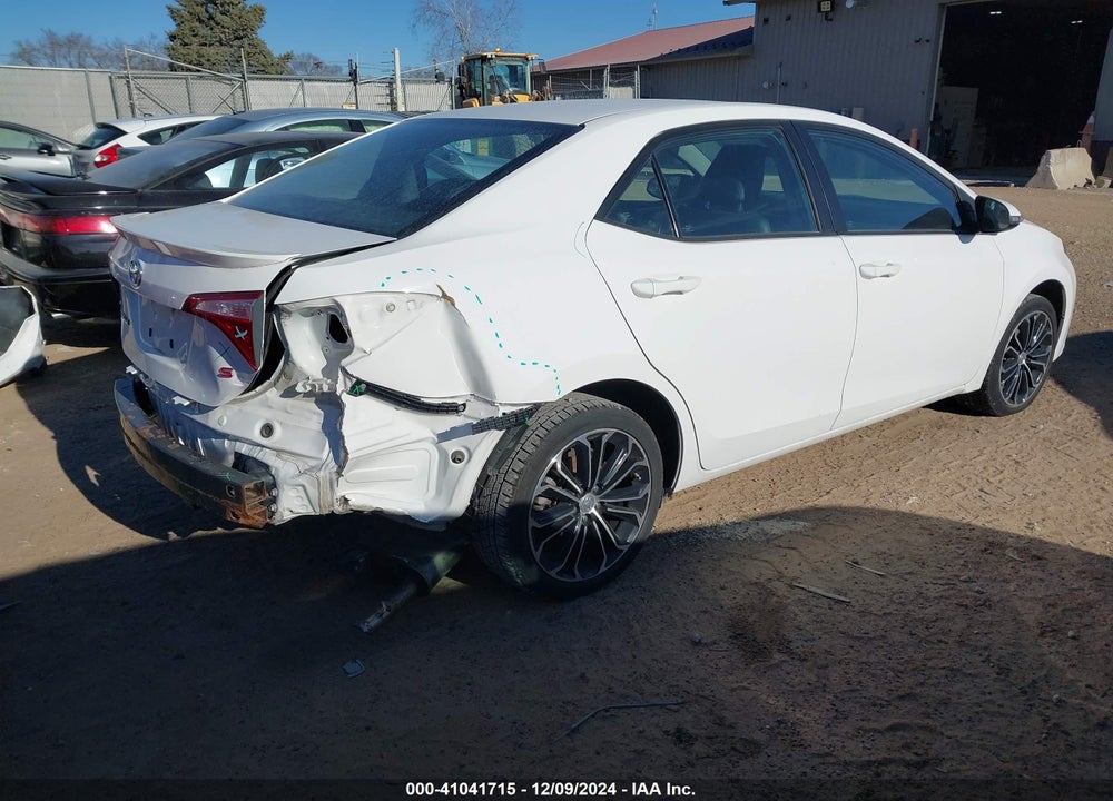 2015 TOYOTA COROLLA VIN: 2T1BURHE2FC462026
