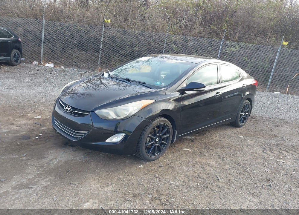 2013 HYUNDAI ELANTRA LIMITED VIN: KMHDH4AE9DU755167