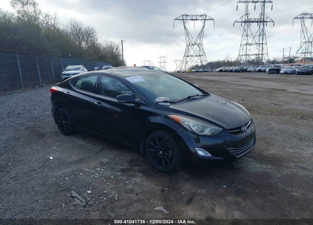 2013 HYUNDAI ELANTRA LIMITED VIN: KMHDH4AE9DU755167
