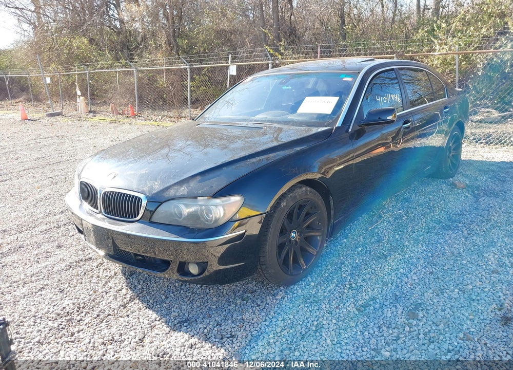 2006 BMW 750LI VIN: WBAHN83596DT29014