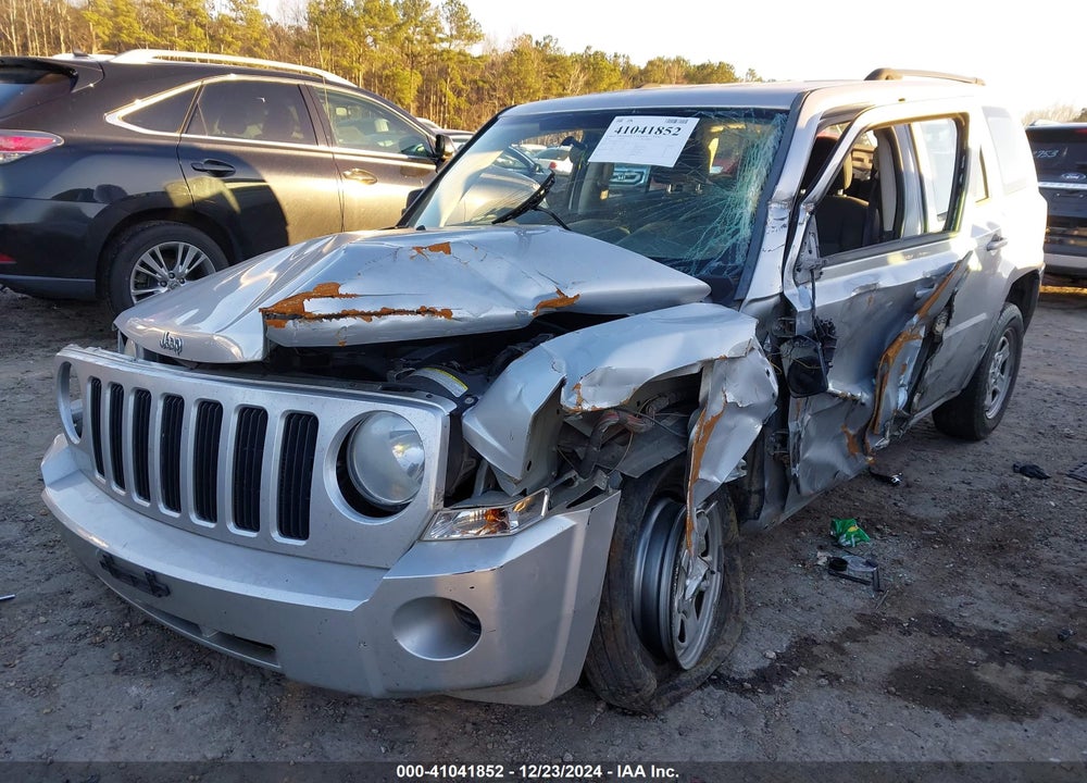 2010 JEEP PATRIOT SPORT VIN: 1J4NF2GBXAD649347