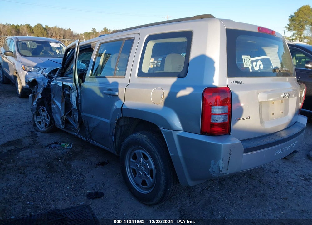 2010 JEEP PATRIOT SPORT VIN: 1J4NF2GBXAD649347