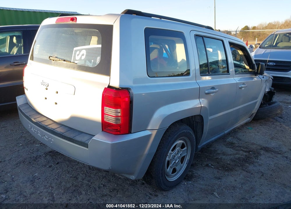 2010 JEEP PATRIOT SPORT VIN: 1J4NF2GBXAD649347
