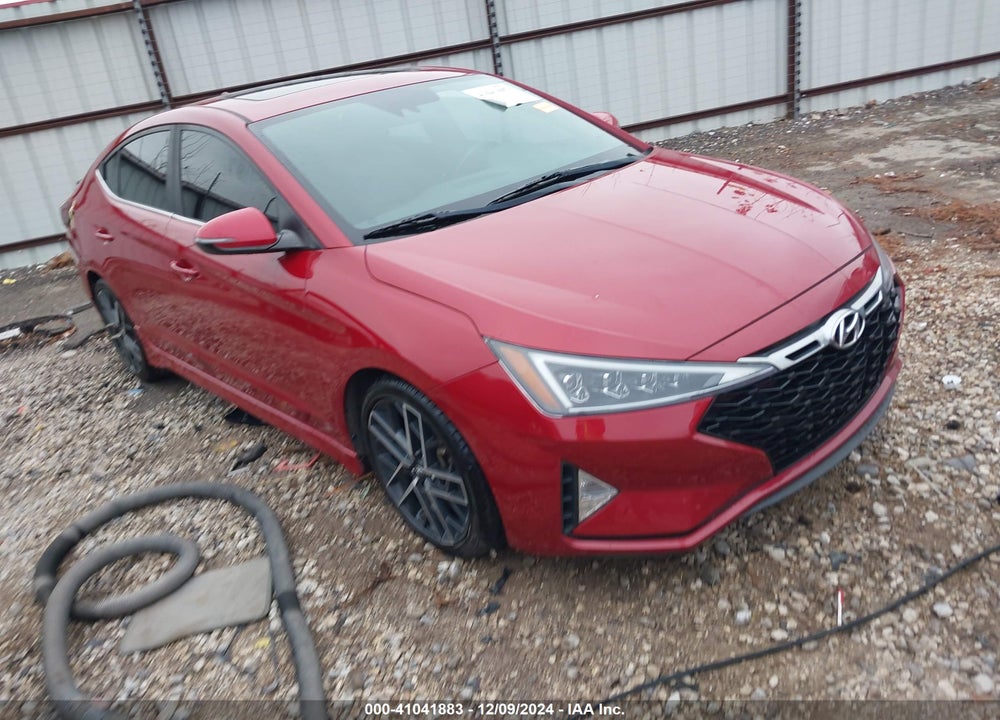 2020 HYUNDAI ELANTRA SPORT VIN: KMHD04LB0LU062495