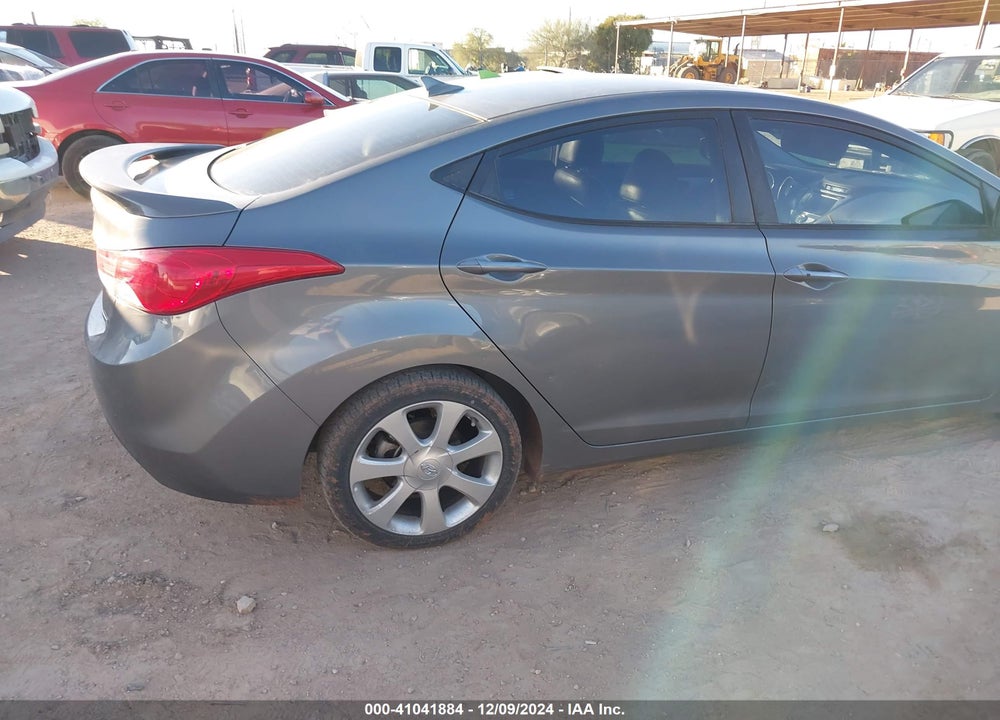 2013 HYUNDAI ELANTRA LIMITED VIN: 5NPDH4AE5DH340748